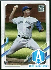 2021 Topps Series 1 Base #113 Nate Pearson - Toronto Blue Jays RC